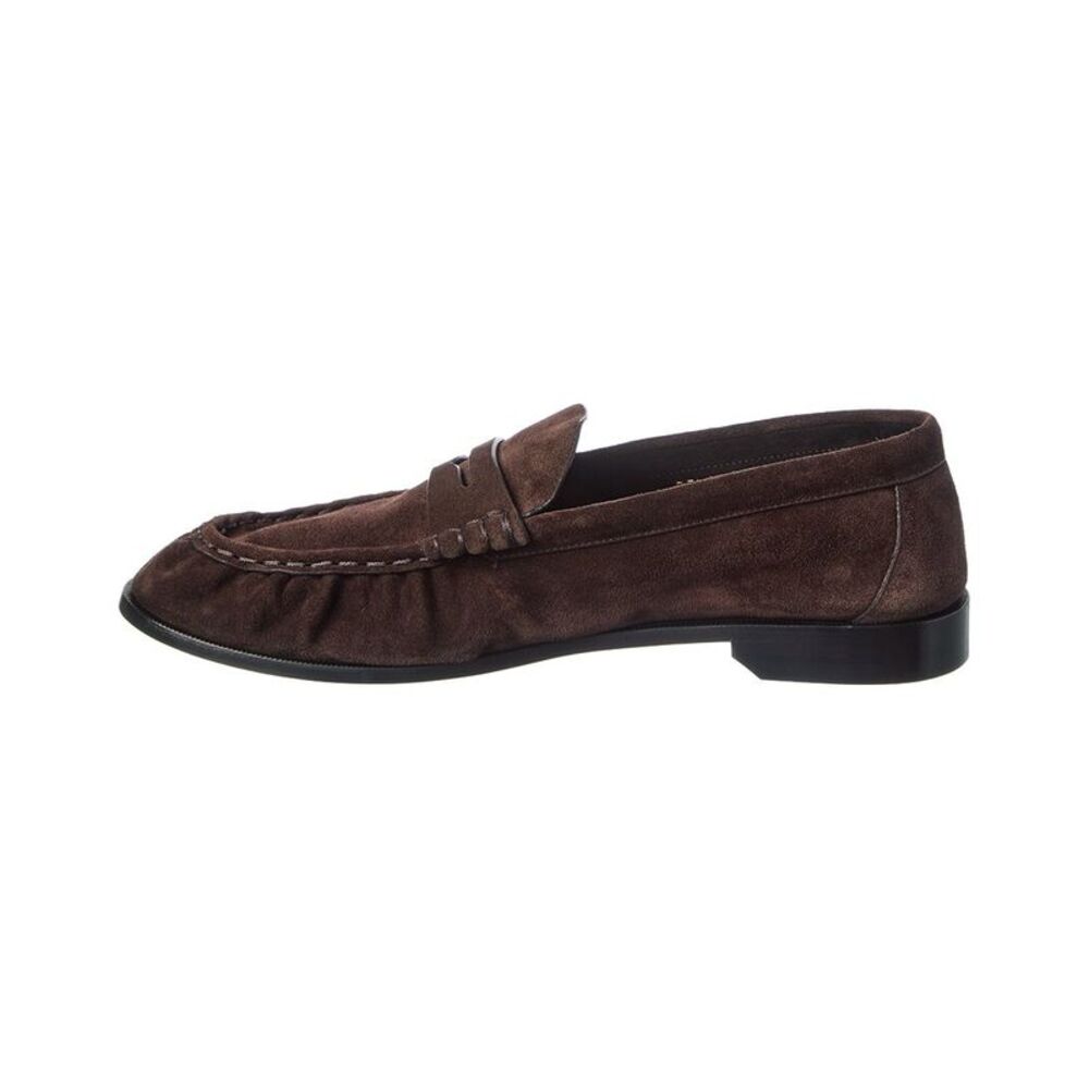 Saint Laurent Suede Le Loafer, Brown - Picture 2 of 5